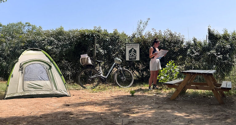 Emplacement spécial "Accueil Vélo“