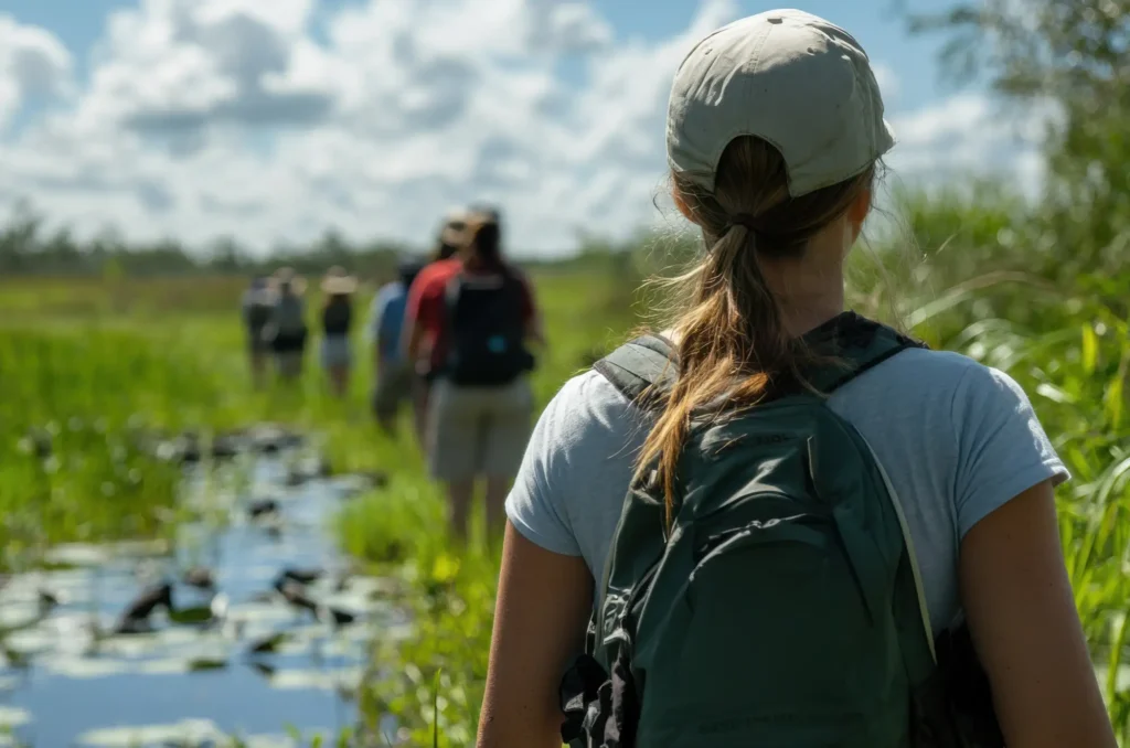 Lagune de La Grande Maire à Portiragnes, site naturel protégé Natura 2000 dans l’Hérault